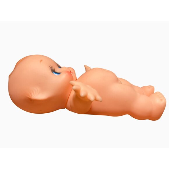 Kewpie Rubber Doll 7 Inch With Blue Eyes & Adorable Expression - Picture 10 of 12